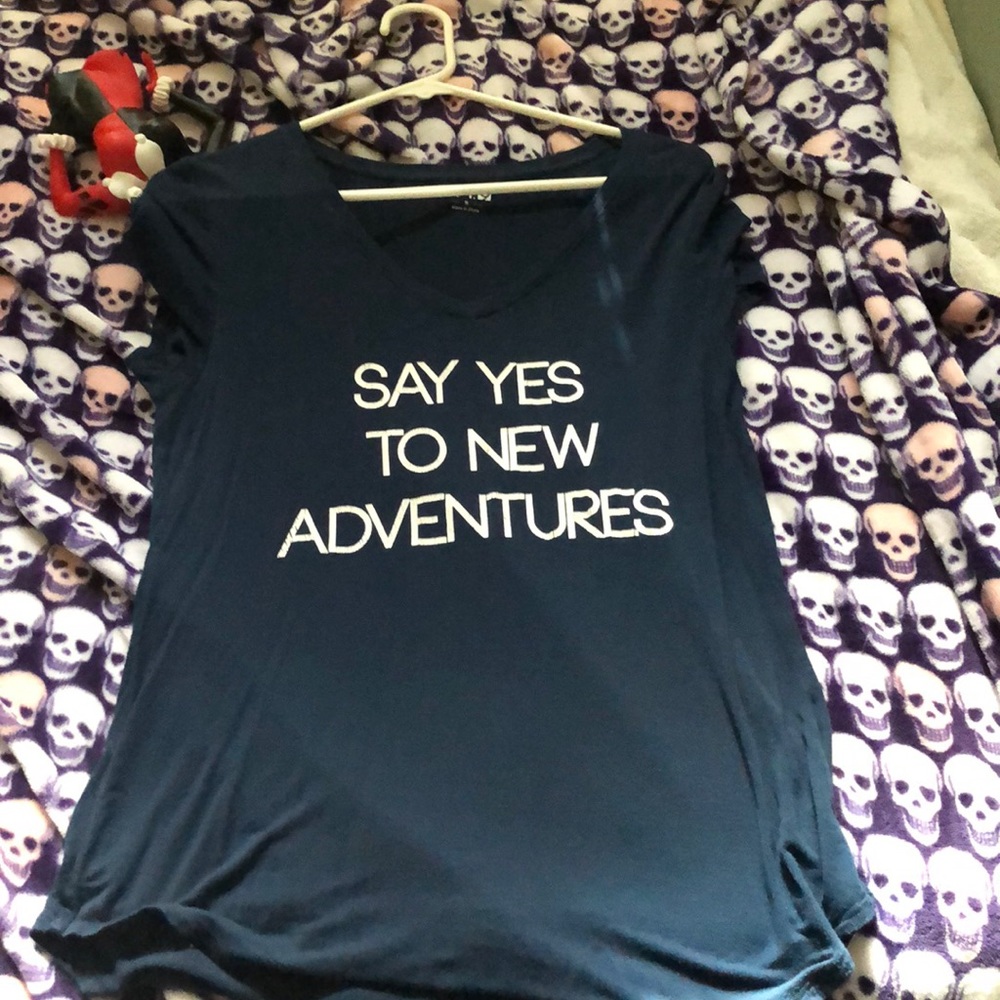 APT 9 shirt.